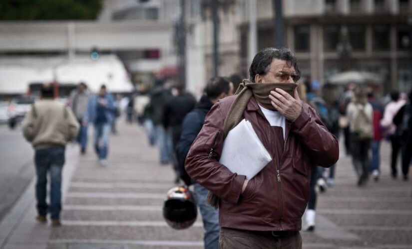 A massa de ar vai proporcionar uma sequência de dias frios na Capital