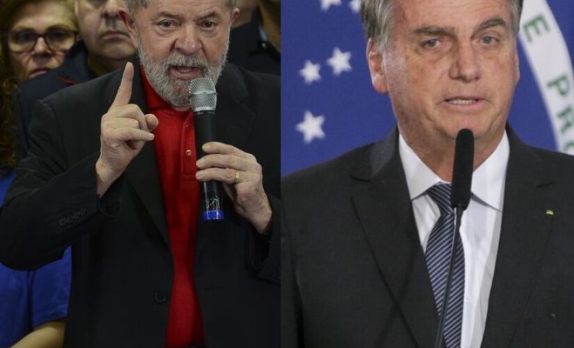 Lula terá 3 minutos e 39 segundos de propaganda eleitoral e Bolsonaro 2 minutos e 38 segundos.