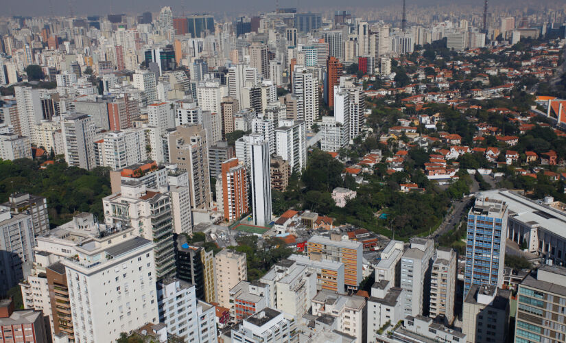 Vista aérea do bairro de Higienópolis