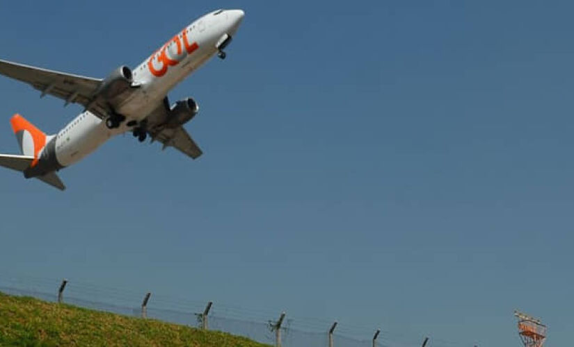 Pouso no aeroporto de Congonhas