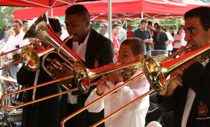 Em reverência ao "Dia Mundial de Prevenção ao Suicídio", a Banda Municipal de Embu das Artes se apresentará mais uma vez, gratuitamente, no sábado, 10/09