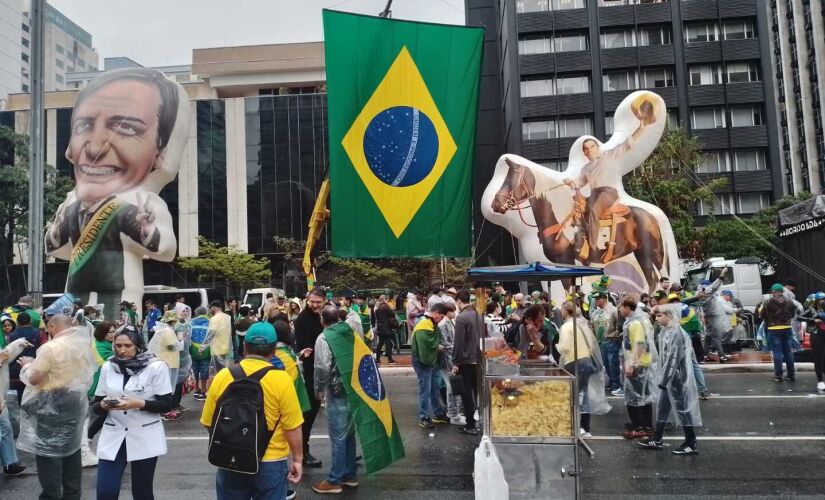 Ato de 7 de Setembro na avenida Paulista, em São Paulo