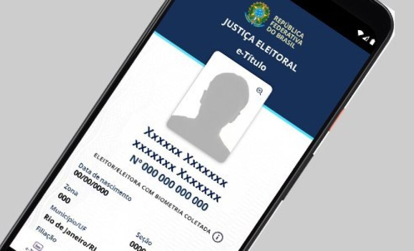 Segundo o TSE, basta baixar o app com antecedência para justificar o voto por lá