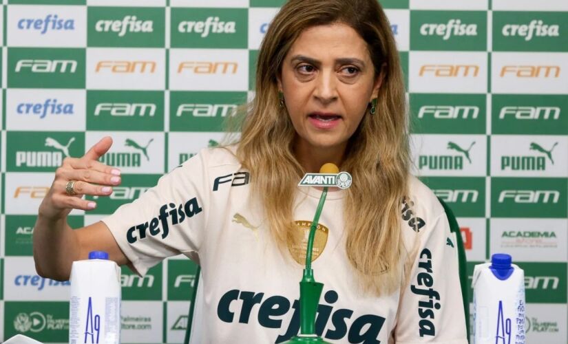 Leila Pereira é presidente do Palmeiras