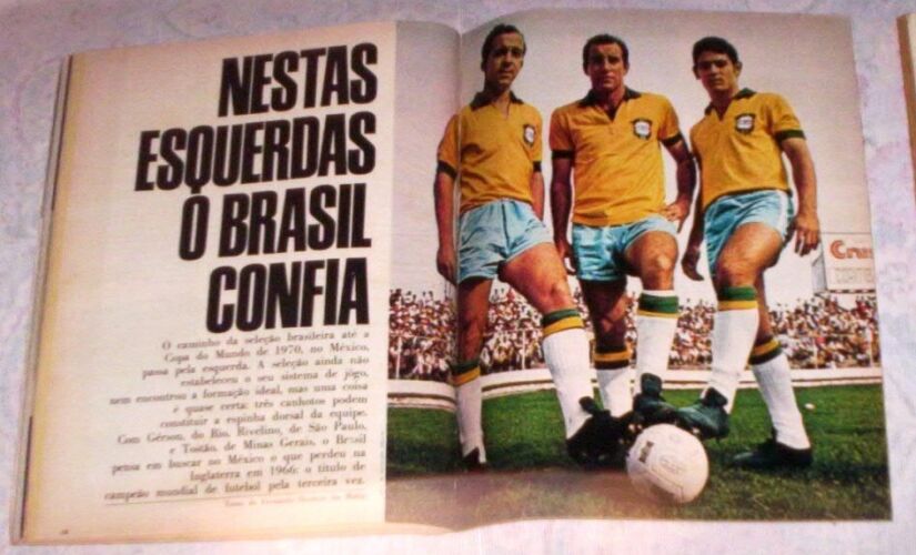 Revista Realidade fala sobre os canhotinhas da seleção brasileira