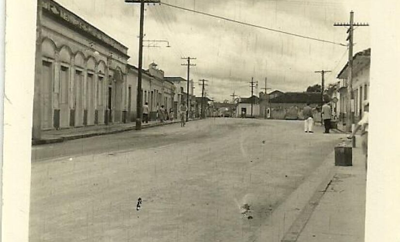 Antiga Praça Antônio Prado em 1940