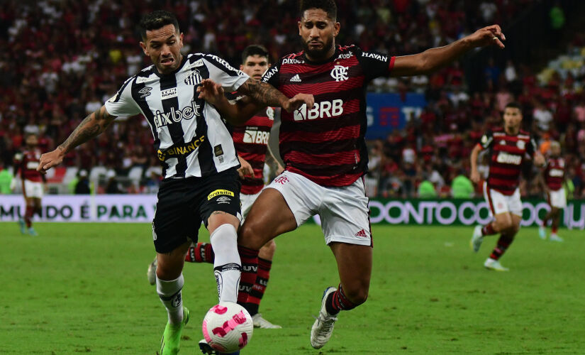 Santos perde para o Flamengo