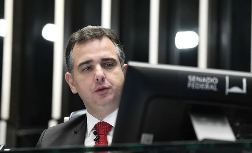 O presidente do Senado, Rodrigo Pacheco