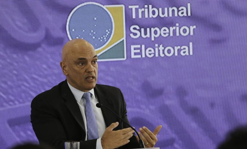 O presidente do Tribunal Superior Eleitoral (TSE), ministro Alexandre de Moraes