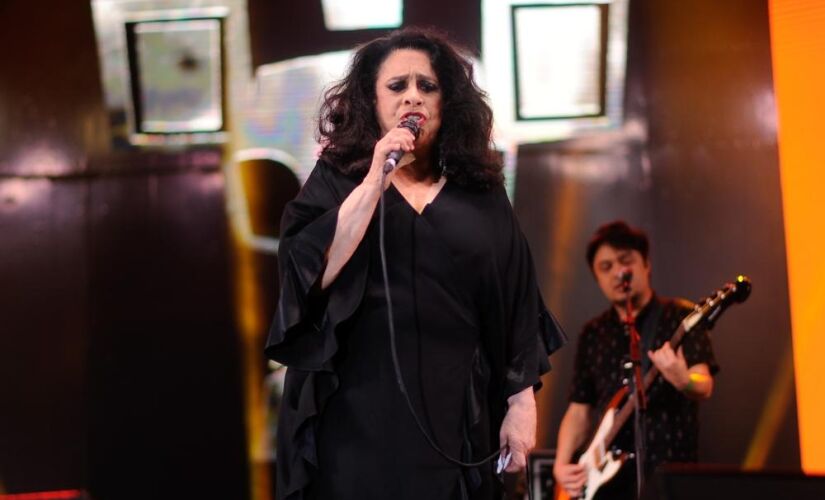 Gal Costa no Memorial da América Latina em SP.