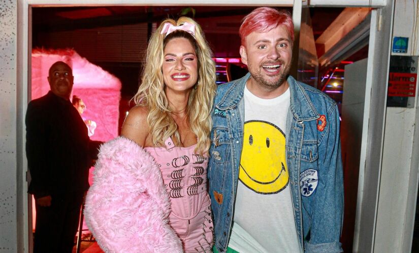 Festa de Giovanna Ewbank e Léo Fuchs tem Fusca pink, decoração anos 2000 com convidados famosos no Rio de Janeiro.