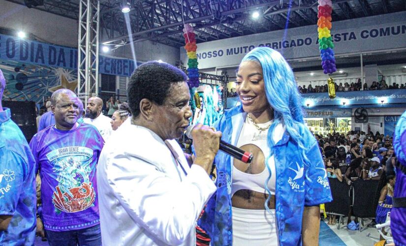 Ludmilla é anunciada como a nova interprete da Beija Flor de Nilópolis para o carnaval 2023.