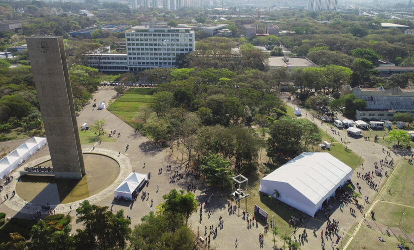 A Unicamp aparece em segundo lugar no ranking, entre as universidades brasileiras; na foto, o campus da USP na capital paulista