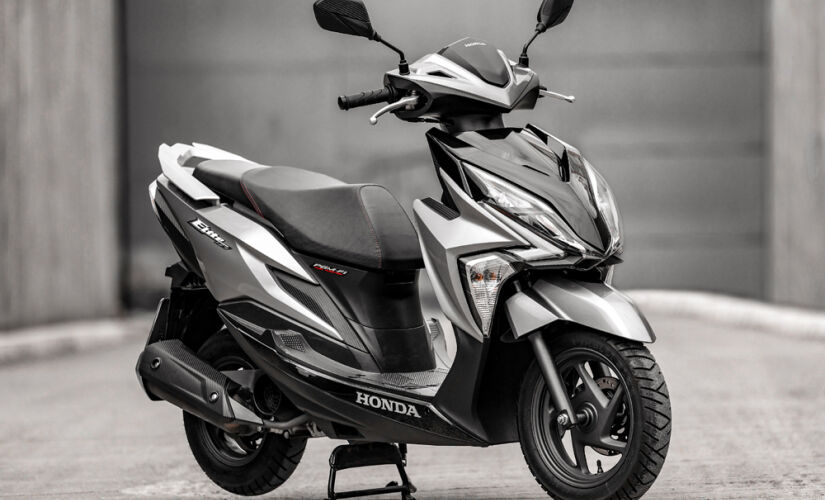 A scooter mais barata da Honda vem com um motor monocilíndrico OHC de 124,9 cc