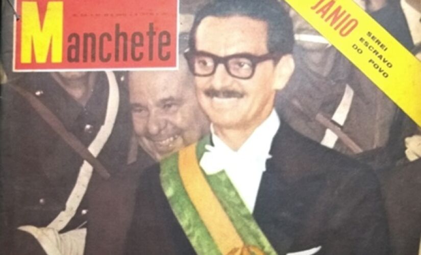 Posse de Jânio Quadros, em 1961, foi retratada pela revista Manchete