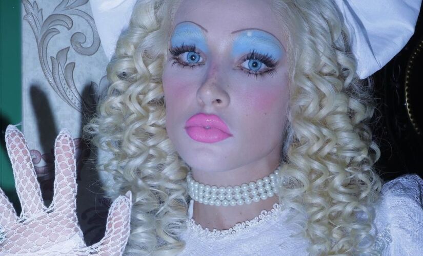 Fashionista hit do Tik Tok aderiu a trend do momento: o duo sobrancelha descolorida + desenho fake
