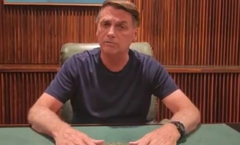 Presidente Jair Bolsonaro fez uma live de despedida do cargo nesta sexta-feira (30)