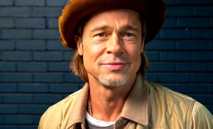 O ator Brad Pitt.