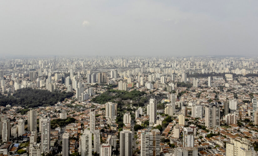 Vista aérea do  bairro de Vila Clementino, na zona sul de São Paulo