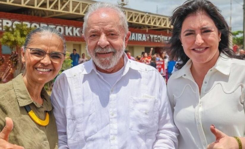 Marina Silva, Lula e Simone Tebet