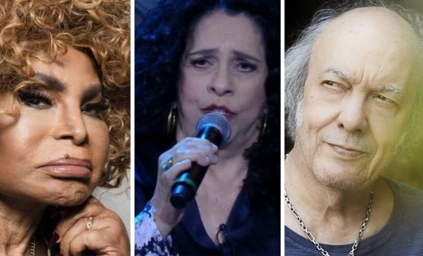 Elza, Gal e Erasmo Carlos 
