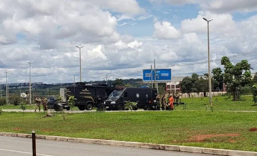 Polícia Militar desativa explosivo em via que dá acesso ao Aeroporto de Brasília