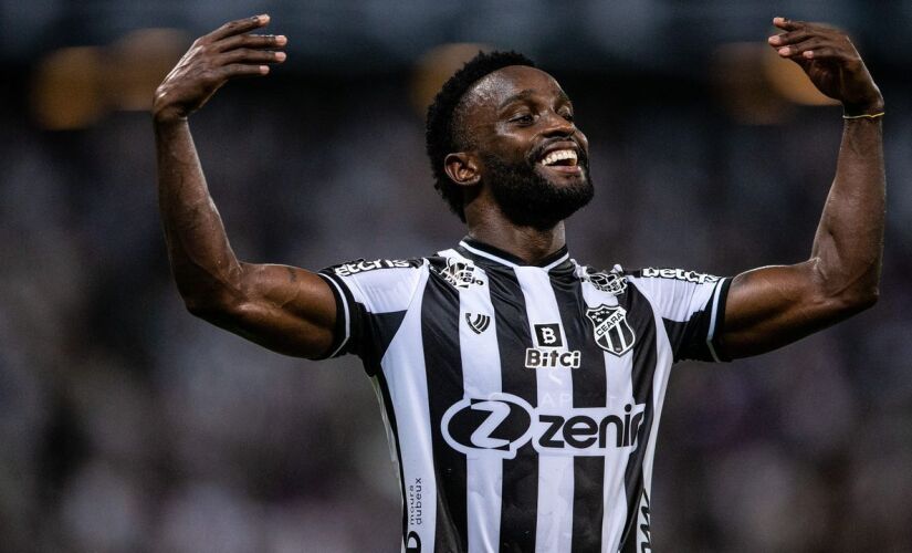 Legenda: Mendoza é o artilheiro do Ceará em 2022 