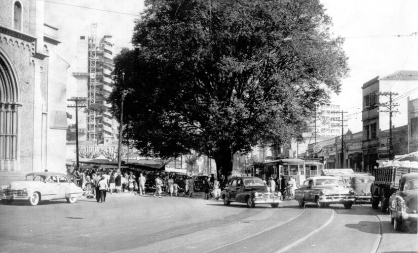 Rua da Consolação nos anos 1950