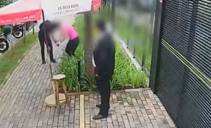 O suspeito de cometer o crime ainda não foi localizado