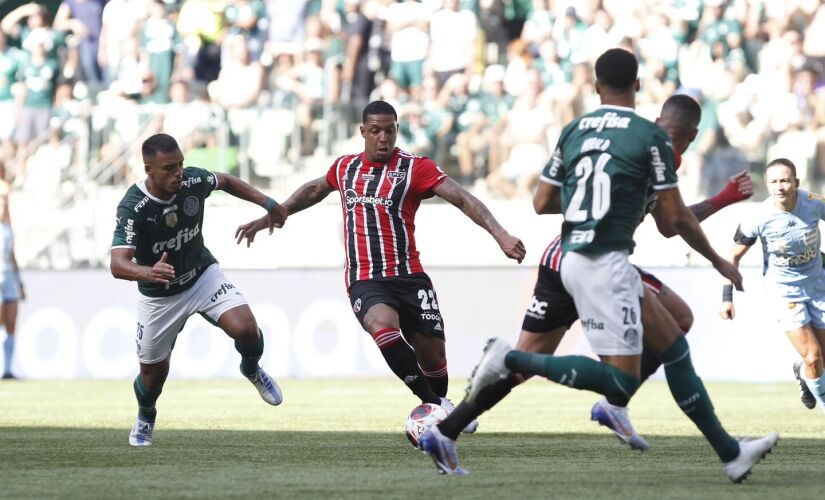 Palmeiras e São Paulo empataram em 0 a 0, no Allianz Parque, pela terceira rodada do Paulista