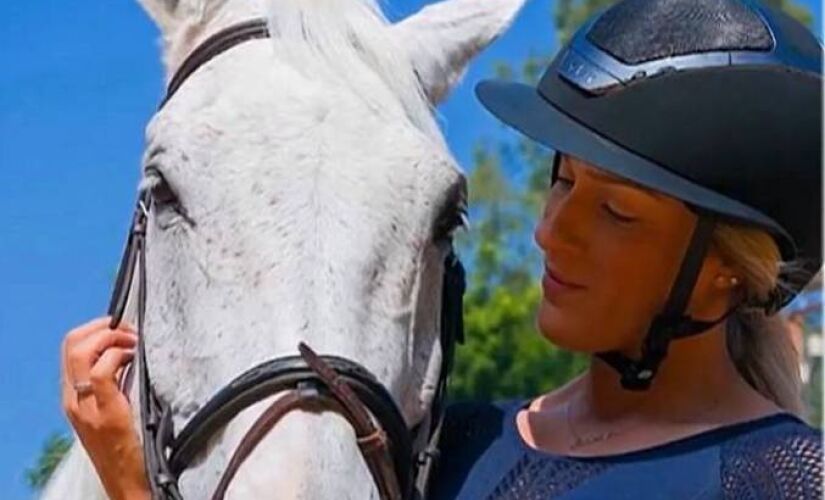 A modelo e ex-fisiculturista Andrea Luciana Zaude 