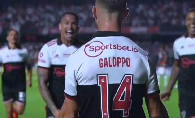 Galoppo marca dois gols e São Paulo goleia a Portuguesa
