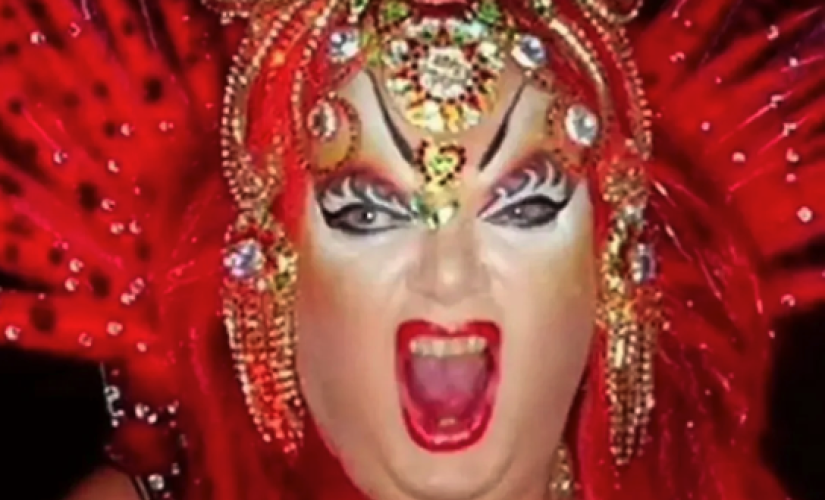 Drag Kaka di Polly, em foto publicada no Instagram