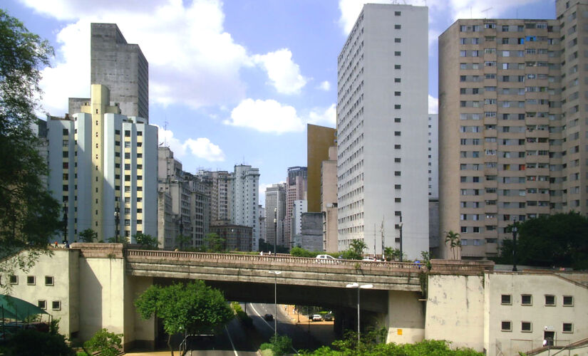 Avenida Nove de Julho, em SP