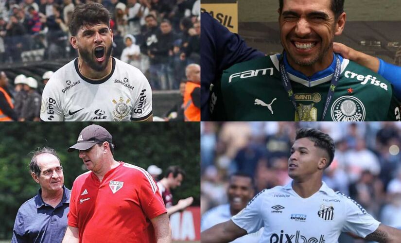 Corinthians, Palmeiras, Santos e São Paulo se preparam para ter um ano de sucesso