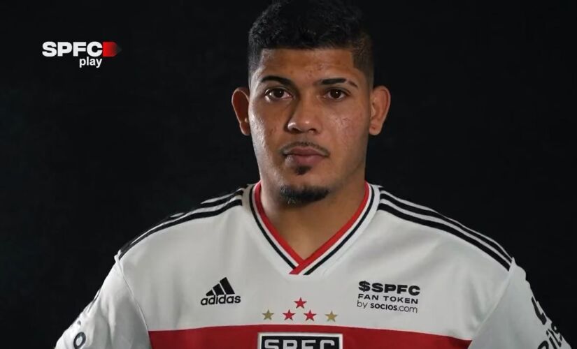 Erison, novo atacante do São Paulo