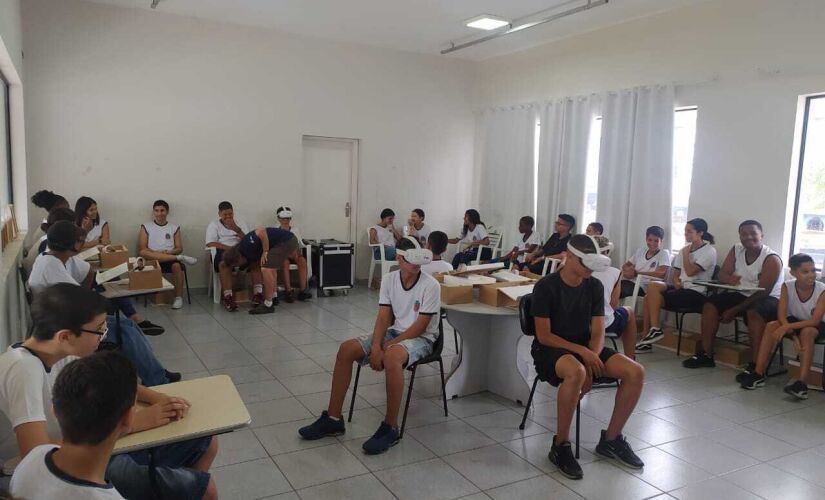 Mostra educativa fica em Cubatão até esta terça-feira (7), no Espaço das Artes