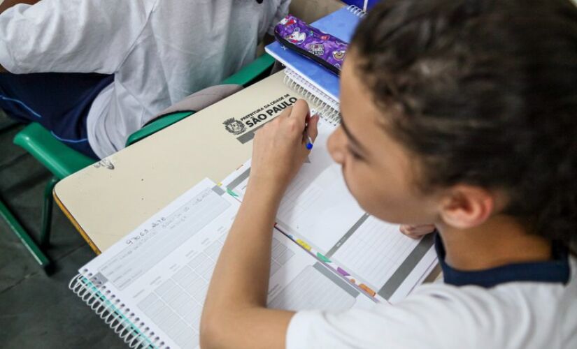 Estudante da rede municipal de ensino de São Paulo
