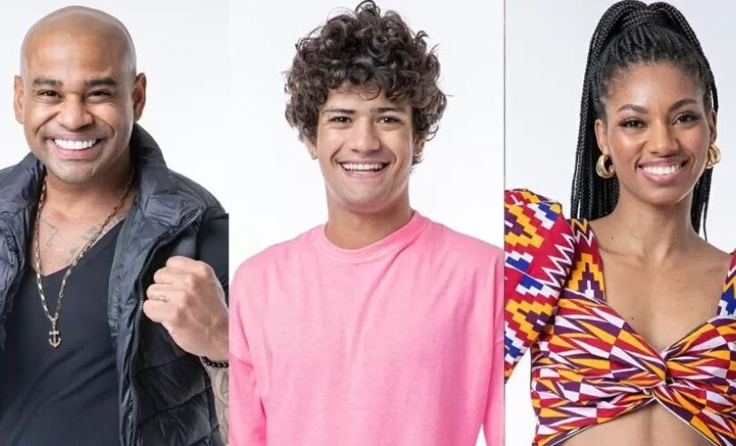 Cezar, Gabriel Santana e Tina estão Paredão