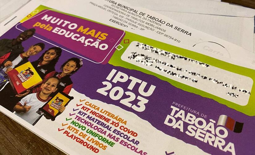 O reajuste do IPTU de Taboão da Serra será de 5,65%