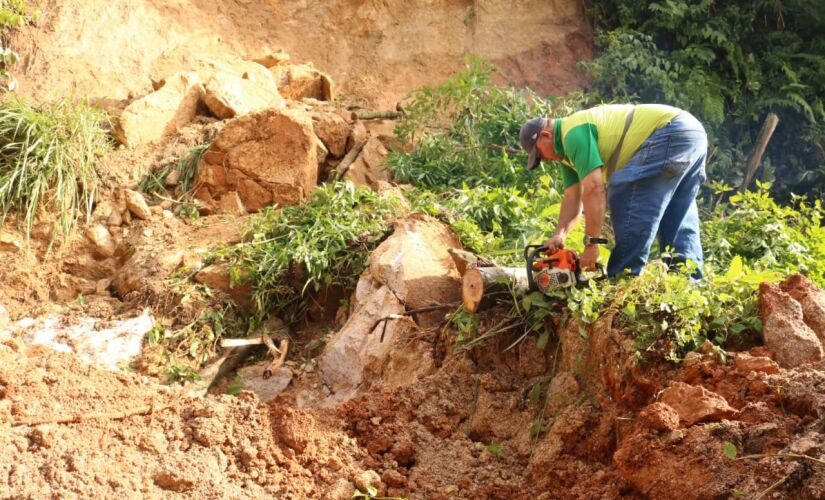 Apesar do grande volume de chuva registrado na Cidade, as ocorrências não resultaram em acidentes com vítimas nem desalojaram moradores das áreas de morros ou encostas