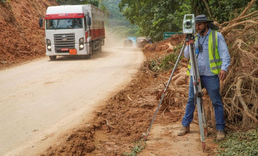 Rodovia Rio-Santos, em São Sebastião