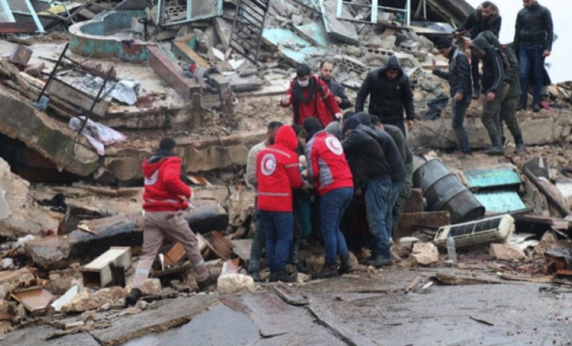 Imagens dos escombros do terremoto que atingiu a Turquia e a Síria