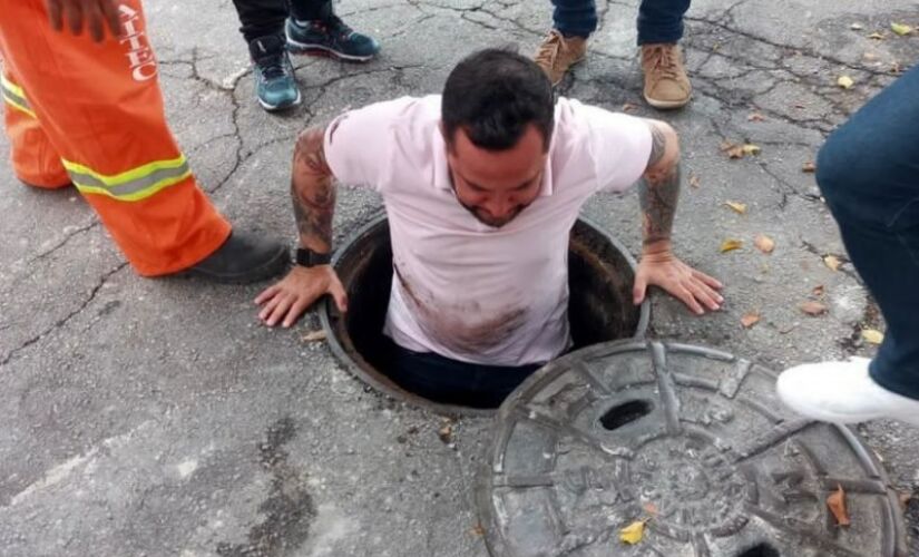 Subprefeito de Pinheiros fiscaliza bueiros na região