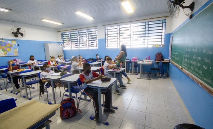 Escola municipal em Taboão da Serra