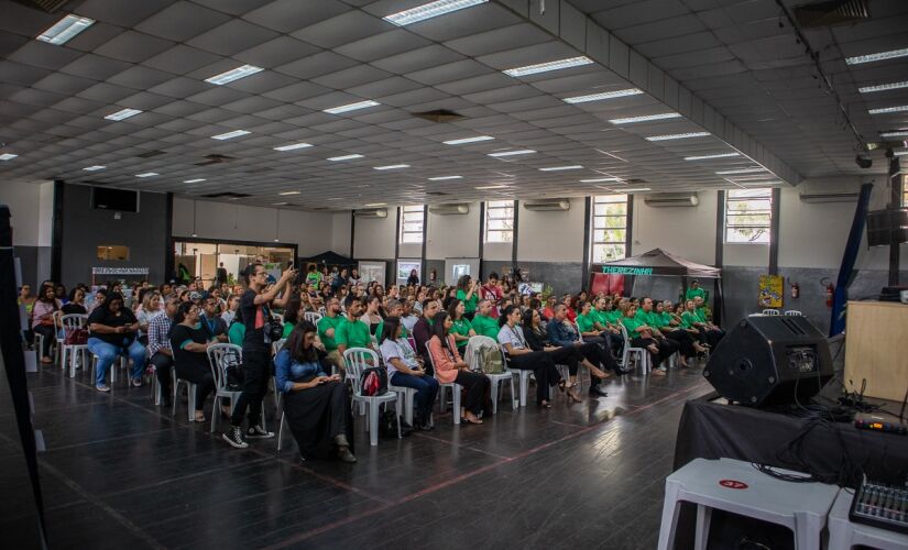 Lançamento do projeto educacional "Sustentabilidade para a vida", em parceria com a União Química, ocorreu no Cemur. 