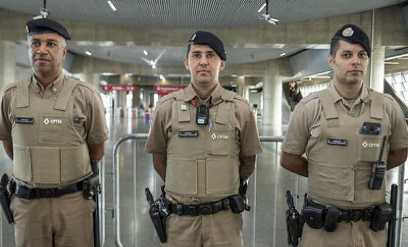 A partir desta sexta (31) os agentes de segurança da CPTM do estado de São Paulo passarão a utilizar bodycams  câmeras acopladas aos uniformes