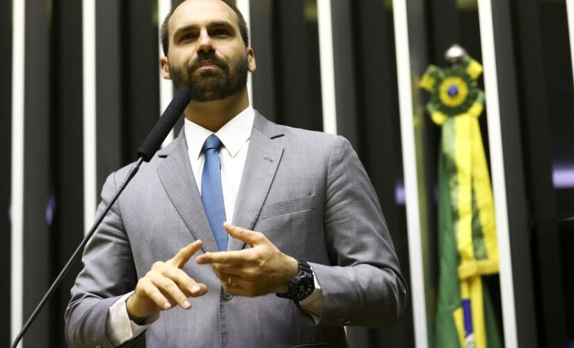 O deputado Eduardo Bolsonaro (PL)