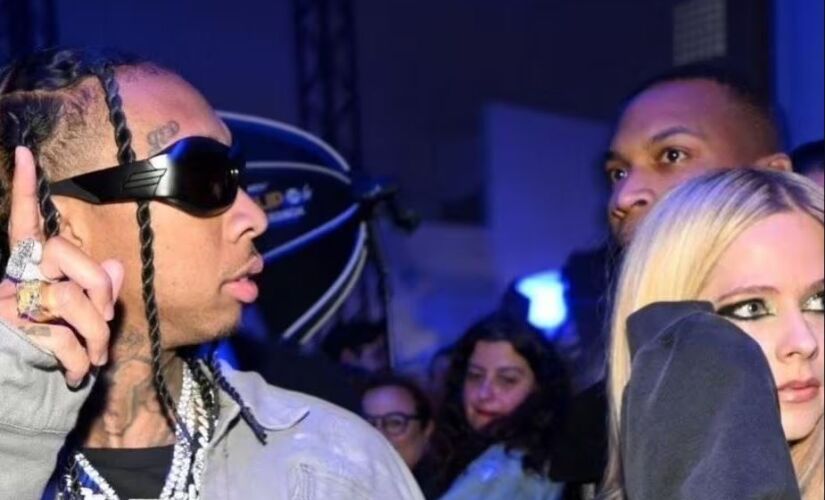 Avril Lavigne e o rapper Tyga
