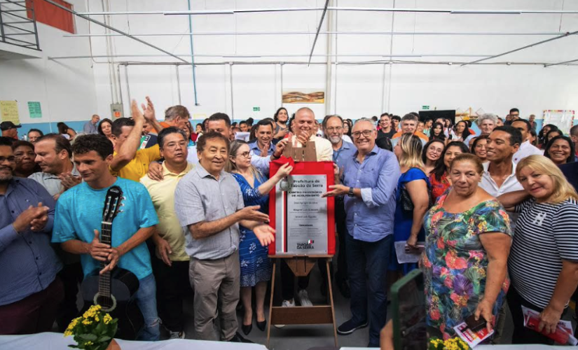 Prefeito Aprígio inaugura Centro Provisório de Acolhimento no Parque Laguna